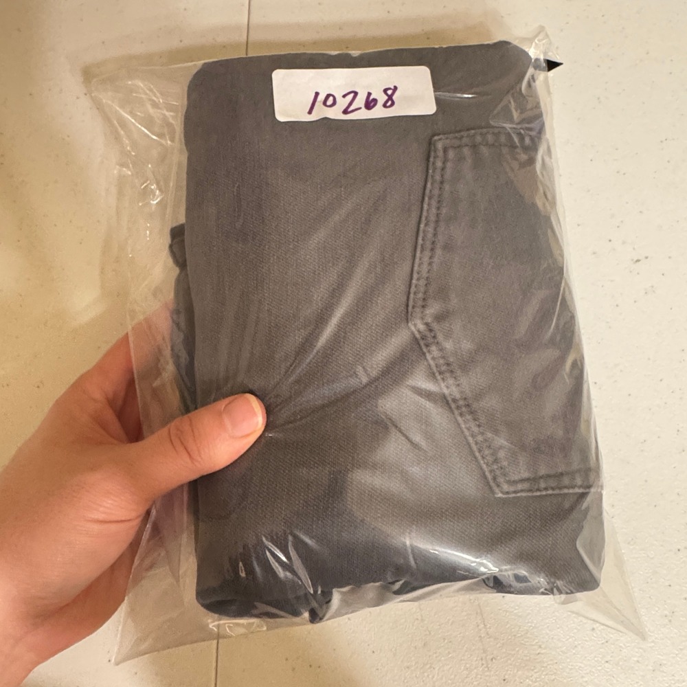 Quince Pants Mens 30x30 Dark Coal Gray French Terry 5-Pocket Preppy Everyday - Picture 10 of 11